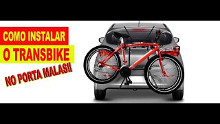 Como instalar o suporte de bike, transbike em seu carro.