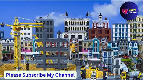 LEGO Stories z radiowozami | Along with Lego stories, radio vans, and other toys for children.