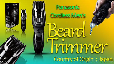 Panasonic Cordless Men's Beard Trimmer | Amazon product review