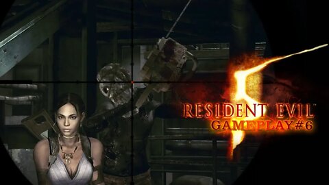 Resident Evil 5 - GamePlay#6 - Dois Zumbis com moto serra é complicado! #re5 #gameplay