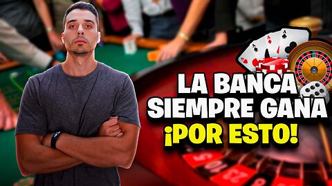 El casino y su AS BAJO LA MANGA 🃏 Descubre por qué el casino siempre TIENE LA VENTAJA