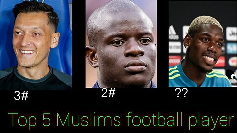 Top 5 Muslims football player|| top football player||