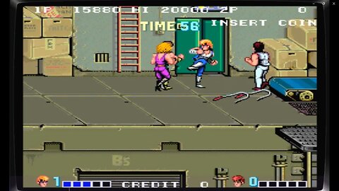 Double Dragon Arcade Longplay, Bimmy