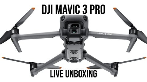 DJI Mavic 3 Pro - Live Unboxing