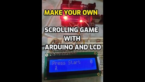 Make Your Own Cool Scrolling Game With Arduino and LCD