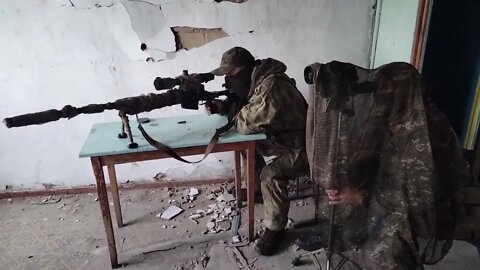 Paratroopers Providing Overwatch For Russian & Allied Forces Advancing To Liberate Populated Areas
