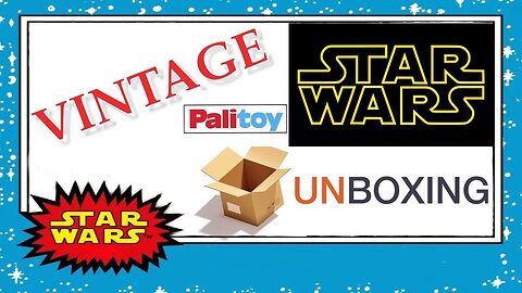 VINTAGE STAR WARS UNBOXING