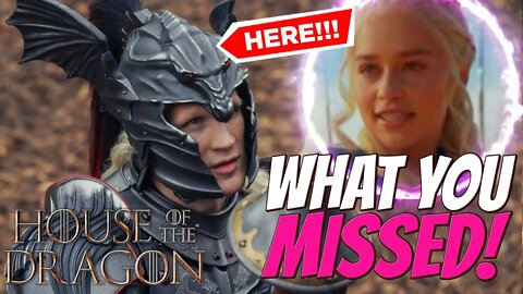 House of Dragon: MAJOR Highlights From Episode 1 | Game Of Thrones