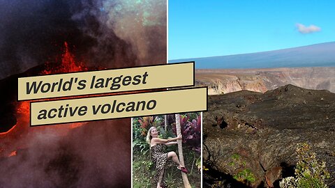 World's largest active volcano erupts on Hawaii's Big Island