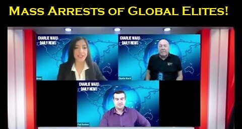 Charlie Ward SHOKING Intel - Mass Arrests of Global Elites!