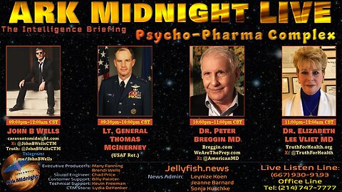 The Intelligence Briefing / Psycho-Pharma Complex - John B Wells LIVE