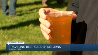 Traveling beer garden returns
