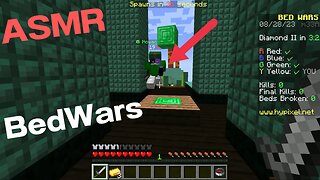 Minecraft ASMR | Very Close😤| Minecraft BedWars🛏️ | Keyboard/Mouse Sounds 💤