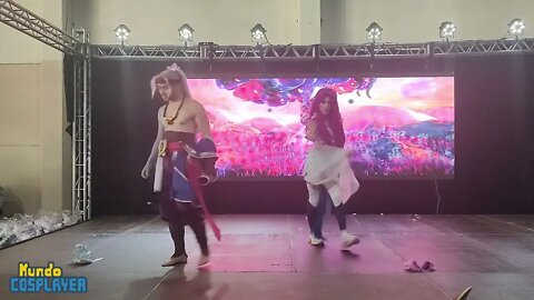 Apresentação Cosplay de Ahri e Yasuo do jogo League of Legends no 25º Campinas Anime Fest (2022)