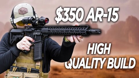 AR-15 RIFLE FOR $350 IN 2022?! (REVIEW AND HOW TO!)