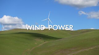 Wind Turbine Generator | Beautiful and Relaxing Zen Short Video for Stress Relief, 4K Nature