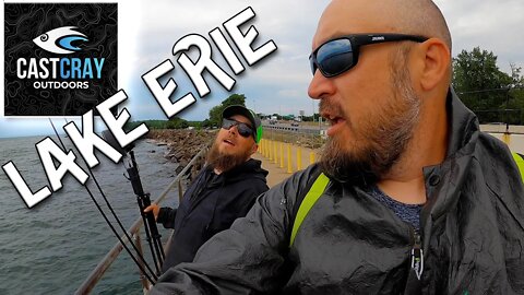 Using CAST CRAY lures on LAKE ERIE!!!