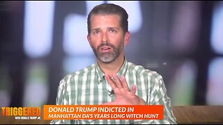 Donald Trump Jr Speaks Out Against His Father's Indictment