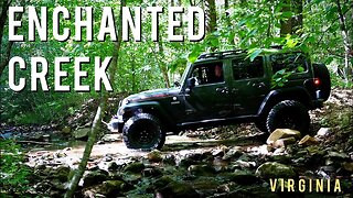 Enchanted Creek - A Day Exploring George Washington National Forest Overland Trails - Virginia