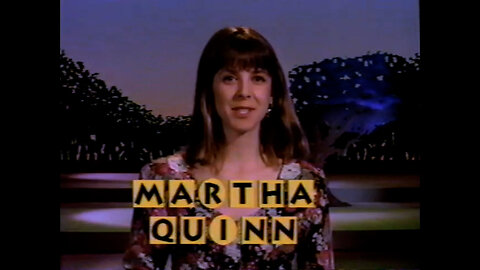 April 10, 1991 - Two Snippets of MTV's Martha Quinn