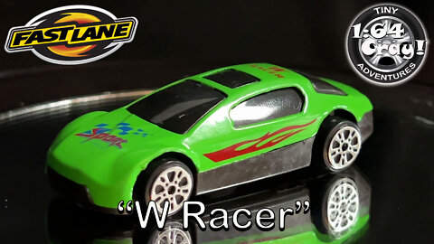 “W Racer” in Green- Model by Fast Lane.