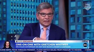 George Stephanopoulos Asks Gretchen Whitmer How She Is "Dealing With Bullies" (Like Trump)