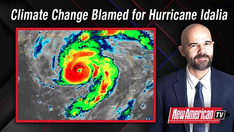 The New American TV | Biden & Media Callously Blame Hurricane Idalia on Climate Change