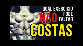 HIPERTROFIA das COSTAS. Qual exercício não pode faltar? SEGREDO, ERROS, exercício, execução e treino