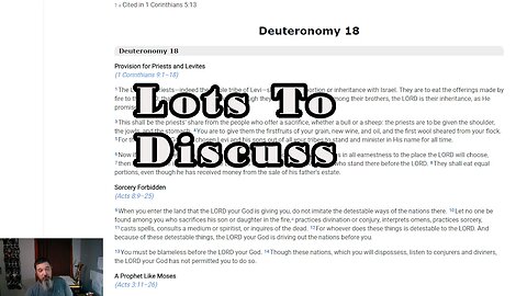 Sorcery, Divination, and the Treatment of Captives Deuteronomy 18-21