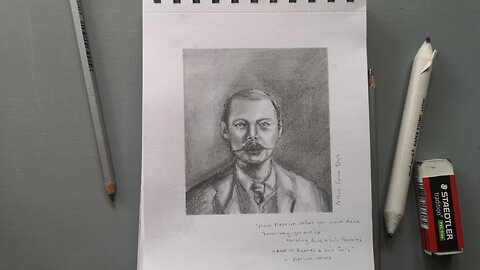 Sketching Arthur Conan Doyle || Author of Sherlock Holmes||EPISODE 05