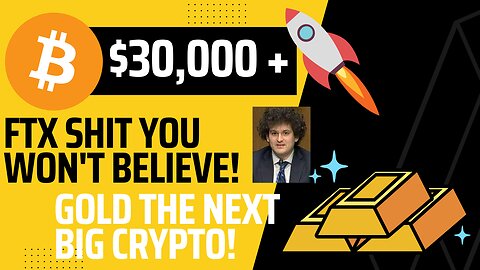 Bitcoin on Fire! You Won't Believe What Was Happening at FTX! Has Crypto Found It's Messiah in Gold?
