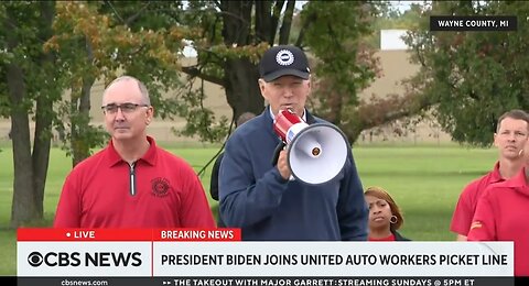 Biden Backs UAW's 40% Pay Raise and 4-Day Work Week