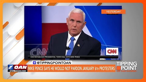 Mike Pence Says He Would NOT Pardon January 6th Protesters | TIPPING POINT 🟧
