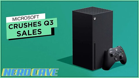 Xbox Crushes Sales In Q3 - Nerd Cave Newz