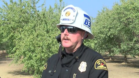 KCFD Battalion Chief Josh Stinnett describes plane crash near Shafter