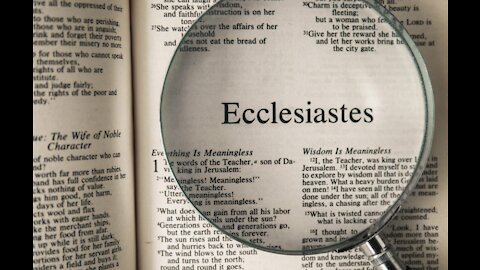 Ecclesiastes 1