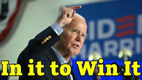 Biden is Staying in the Race