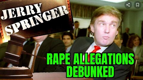 No, Trump Did Not Rape a 14yr old in the 90s