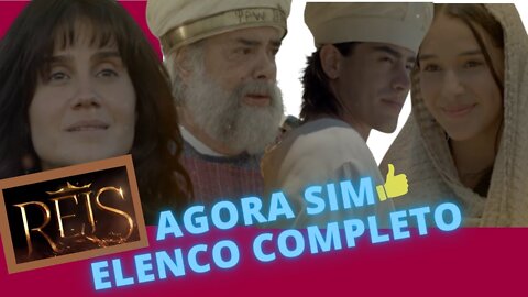 NOVELA REIS - AGORA SIM 'HOJE' * ELENCO COMPLETO *