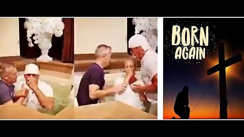 Hulk Hogan and his wife gets baptised-give their life to Jesus