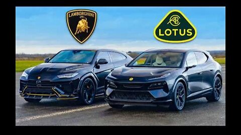 900hp Lotus Eletre R v Lambo Urus DRAG RACE