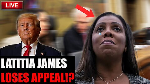 AG LATITIA JAMES LOSES APPEAL & GOES OFF ON JUDGE ENGORON AFTER TRUMP DID THIS TO HIM LIVE ON-AIR