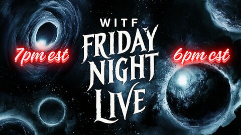 WITF #85 - We're Back.. Live!