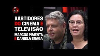 BASTIDORES DO CINEMA E TELEVISÃO com Marcos Pimenta e Daniela Braga | Planeta Podcast Ep.258