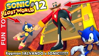 🔵 SONIC LOST WORLD #12 - O Eggman SALVOU a vida do SONIC!!!??? Este jogo REALMENTE tem SURPRESAS!!!