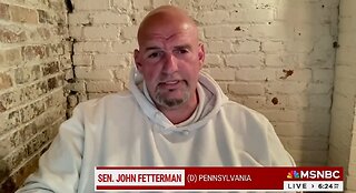 Sen John Fetterman Claims Trump Would Be Running For His 3rd Term If It Wasn't For Biden