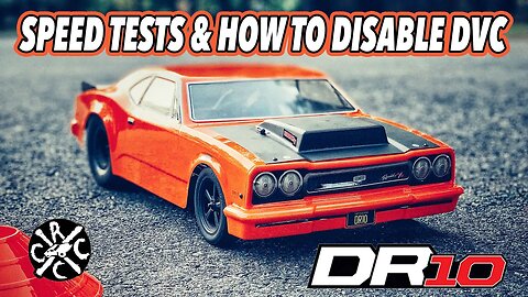 DR10 Drag Car: Stock Speed Tests & How To Turn OFF DVC Gyro