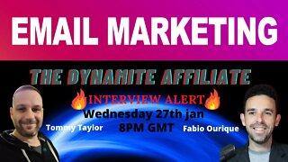 Thomas Taylor live interview with Fabio Ourique (All About Email Marketing)