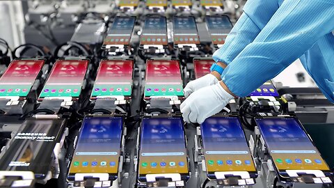 Inside the ultra-modern Samsung factory that produces Galaxy phones