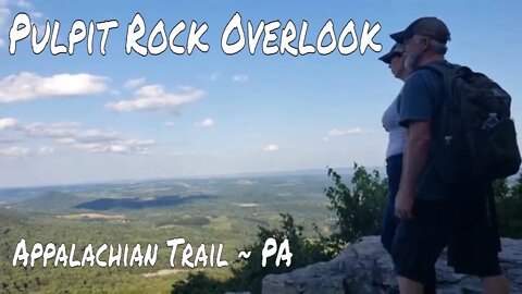 Appalachian Trail Pulpit Rock Overlook
